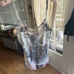 Vintage Mesh Tank